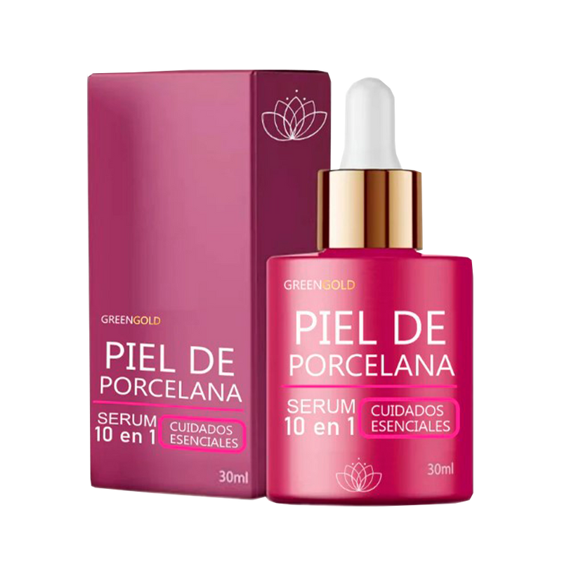 PIEL DE PORCELANA SÉRUM 10 EN 1 - 49%OFF + ENVIO GRATIS